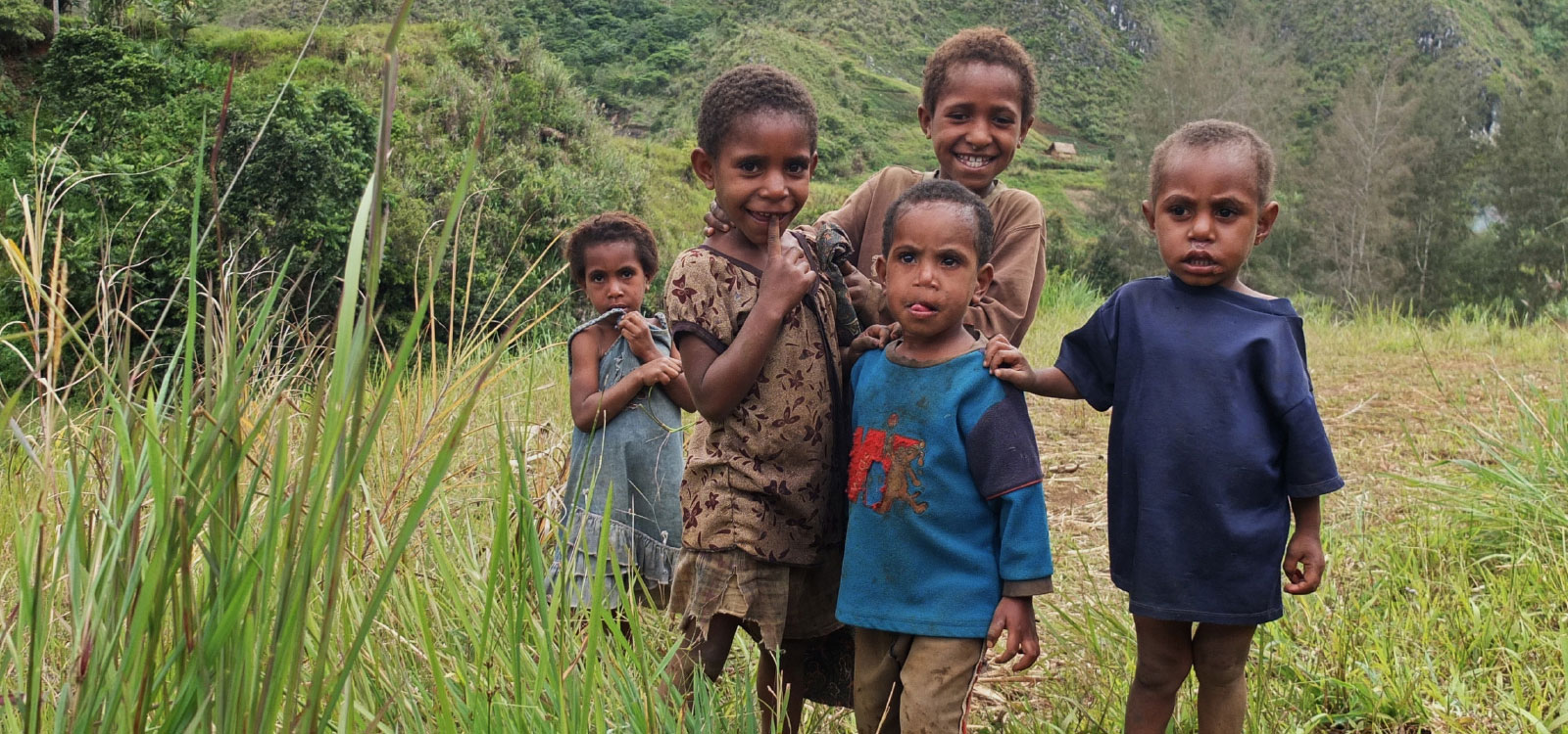 Kinder in Papua Neuguinea